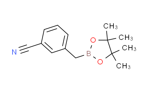 CAS No. 517920-57-9, 3-[(4,4,5,5-tetramethyl-1,3,2-dioxaborolan-2-yl)methyl]benzonitrile