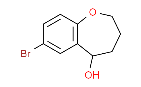 CAS No. 1261999-53-4, 7-bromo-2,3,4,5-tetrahydro-1-benzoxepin-5-ol