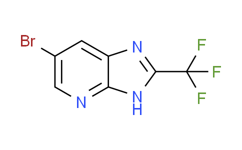CAS No. 13577-72-5, 6-bromo-2-(trifluoromethyl)-3H-imidazo[4,5-b]pyridine