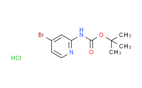 CAS No. 2121653-47-0, tert-butyl (4-bromo-2-pyridinyl)carbamate hydrochloride