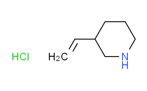 CAS No. 146667-88-1, 3-vinylpiperidine hydrochloride
