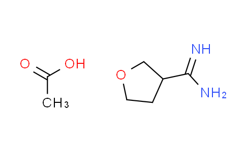 CAS No. 2191401-22-4, tetrahydro-3-furancarboximidamide acetate