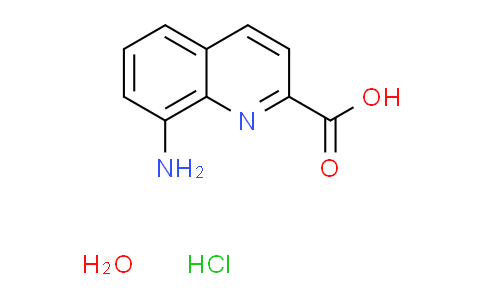 8-amino-2-quinolinecarboxylic acid hydrochloride hydrate
