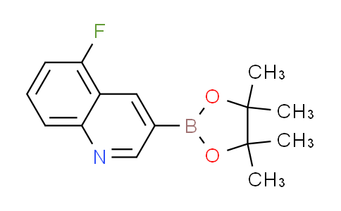 5-fluoro-3-(4,4,5,5-tetramethyl-1,3,2-dioxaborolan-2-yl)quinoline
