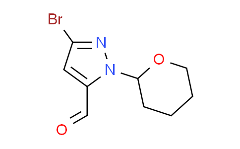 CAS No. 2227206-50-8, 3-bromo-1-(tetrahydro-2H-pyran-2-yl)-1H-pyrazole-5-carbaldehyde