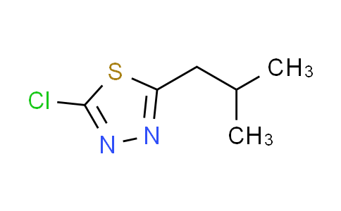 CAS No. 99420-56-1, 2-chloro-5-isobutyl-1,3,4-thiadiazole
