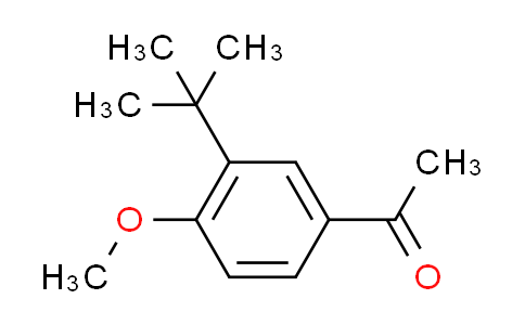 CAS No. 142651-19-2, 1-(3-tert-butyl-4-methoxyphenyl)ethanone