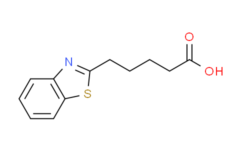 CAS No. 21224-20-4, 5-(1,3-benzothiazol-2-yl)pentanoic acid