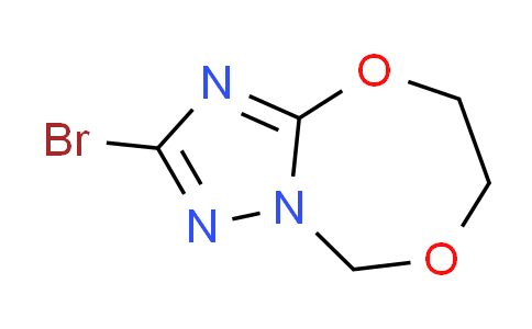 CAS No. 1674390-11-4, 2-bromo-7,8-dihydro[1,2,4]triazolo[5,1-b][1,5,3]dioxazepine