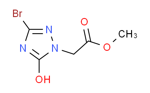 CAS No. 1674389-82-2, methyl (3-bromo-5-hydroxy-1H-1,2,4-triazol-1-yl)acetate