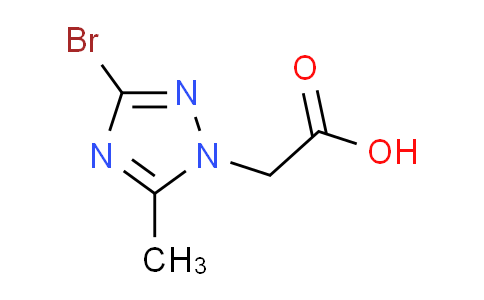 CAS No. 1674389-95-7, (3-bromo-5-methyl-1H-1,2,4-triazol-1-yl)acetic acid