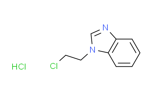 CAS No. 26706-11-6, 1-(2-chloroethyl)-1H-benzimidazole hydrochloride