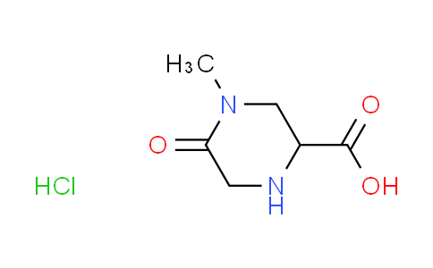 CAS No. 2155852-15-4, 4-methyl-5-oxo-2-piperazinecarboxylic acid hydrochloride