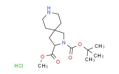 2-tert-butyl 3-methyl 2,8-diazaspiro[4.5]decane-2,3-dicarboxylate hydrochloride