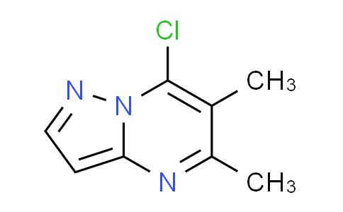 CAS No. 61098-39-3, 7-chloro-5,6-dimethylpyrazolo[1,5-a]pyrimidine
