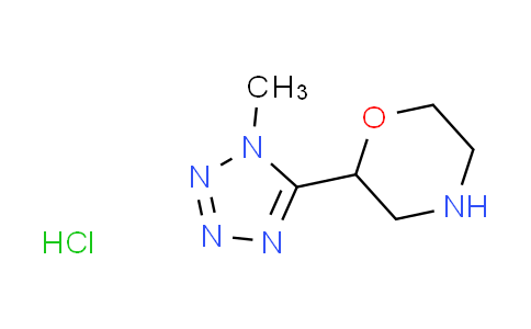2-(1-methyl-1H-tetrazol-5-yl)morpholine hydrochloride