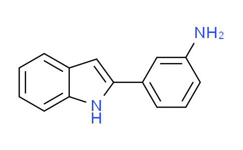 CAS No. 6318-72-5, 3-(1H-indol-2-yl)aniline