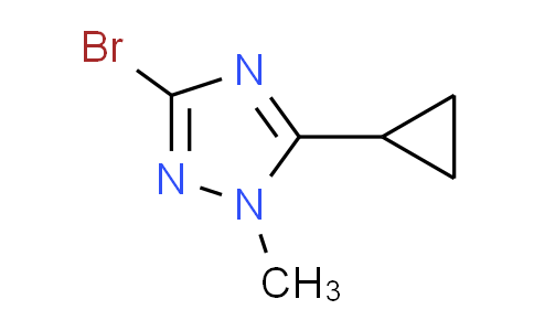 3-bromo-5-cyclopropyl-1-methyl-1H-1,2,4-triazole