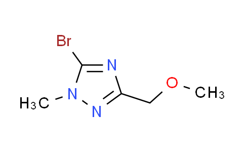 5-bromo-3-(methoxymethyl)-1-methyl-1H-1,2,4-triazole