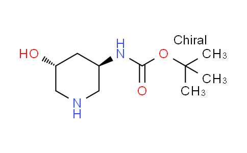 CAS No. 2306252-76-4, tert-butyl [(3R,5R)-5-hydroxy-3-piperidinyl]carbamate