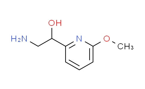 CAS No. 1521463-45-5, 2-amino-1-(6-methoxy-2-pyridinyl)ethanol