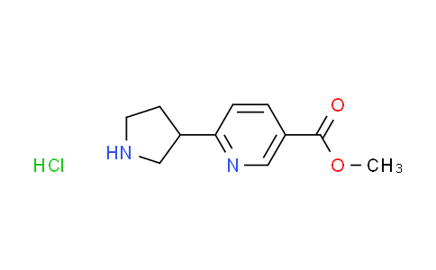 methyl 6-(3-pyrrolidinyl)nicotinate hydrochloride