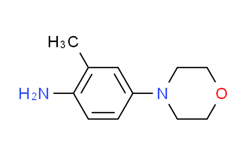 CAS No. 581-00-0, 2-methyl-4-(4-morpholinyl)aniline