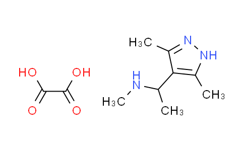CAS No. 1263987-41-2, [1-(3,5-dimethyl-1H-pyrazol-4-yl)ethyl]methylamine oxalate