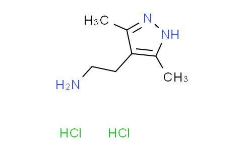 CAS No. 423176-41-4, [2-(3,5-dimethyl-1H-pyrazol-4-yl)ethyl]amine dihydrochloride