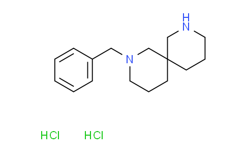CAS No. 1262771-76-5, 2-benzyl-2,8-diazaspiro[5.5]undecane dihydrochloride