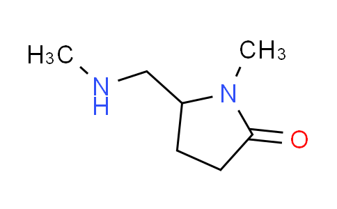 CAS No. 479065-35-5, 1-methyl-5-[(methylamino)methyl]pyrrolidin-2-one