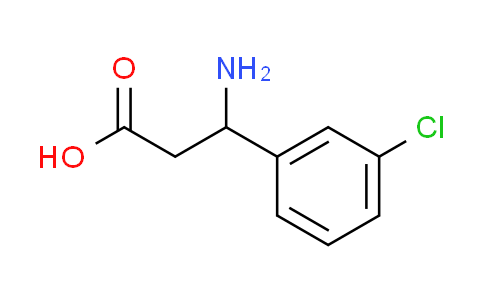 CAS No. 68208-21-9, 3-amino-3-(3-chlorophenyl)propanoic acid
