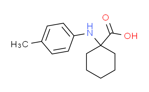 CAS No. 99216-79-2, 1-[(4-methylphenyl)amino]cyclohexanecarboxylic acid