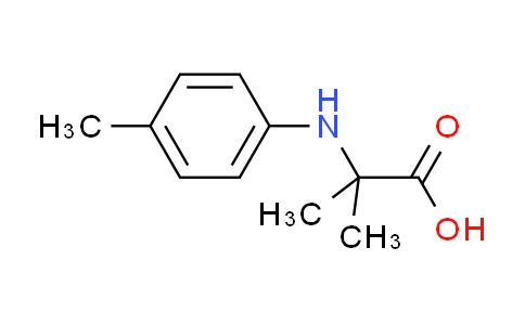 CAS No. 117755-94-9, 2-methyl-N-(4-methylphenyl)alanine
