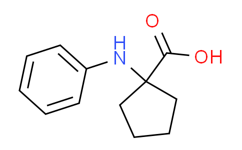 CAS No. 6636-94-8, 1-anilinocyclopentanecarboxylic acid