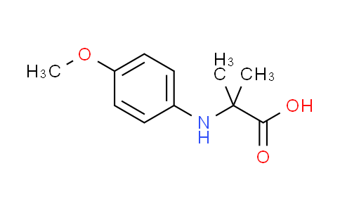 CAS No. 103856-06-0, N-(4-methoxyphenyl)-2-methylalanine