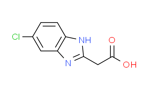 CAS No. 53350-32-6, (5-chloro-1H-benzimidazol-2-yl)acetic acid
