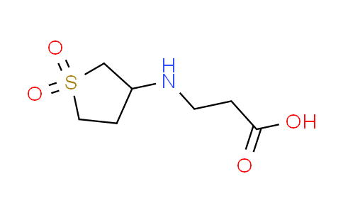 CAS No. 247109-39-3, N-(1,1-dioxidotetrahydro-3-thienyl)-beta-alanine