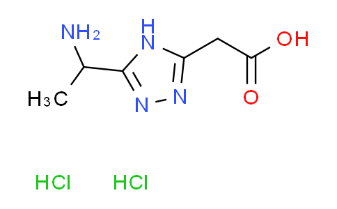 CAS No. 1638221-37-0, [5-(1-aminoethyl)-4H-1,2,4-triazol-3-yl]acetic acid dihydrochloride