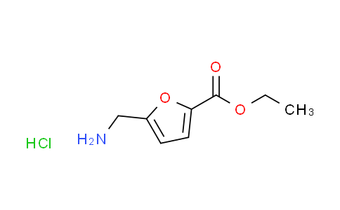 CAS No. 1030012-30-6, ethyl 5-(aminomethyl)-2-furoate hydrochloride