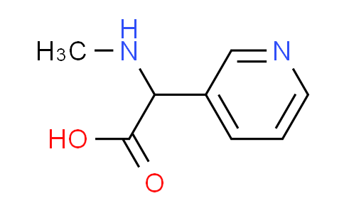 CAS No. 115200-98-1, (methylamino)(pyridin-3-yl)acetic acid
