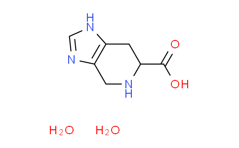 CAS No. 5145-41-5, 4,5,6,7-tetrahydro-1H-imidazo[4,5-c]pyridine-6-carboxylic acid dihydrate