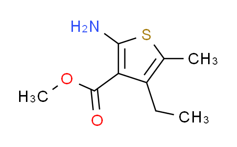 CAS No. 4815-25-2, methyl 2-amino-4-ethyl-5-methylthiophene-3-carboxylate