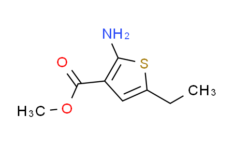 CAS No. 19156-63-9, methyl 2-amino-5-ethylthiophene-3-carboxylate