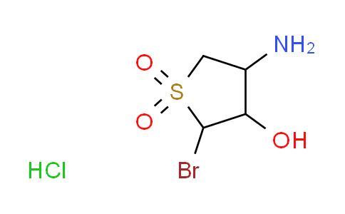 CAS No. 1239714-35-2, 4-amino-2-bromotetrahydro-3-thiopheneol 1,1-dioxide hydrochloride
