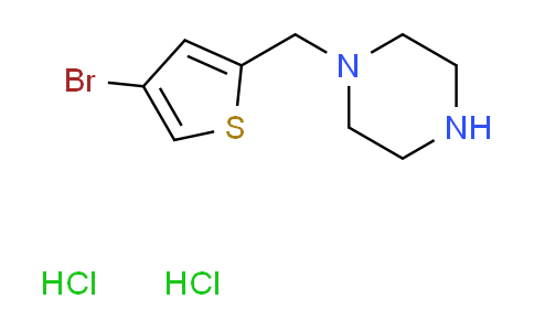 CAS No. 1269087-79-7, 1-[(4-bromo-2-thienyl)methyl]piperazine dihydrochloride