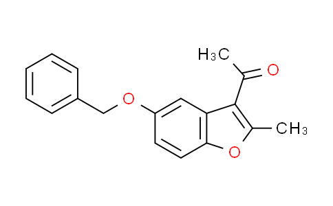 CAS No. 309935-98-6, 1-[5-(benzyloxy)-2-methyl-1-benzofuran-3-yl]ethanone
