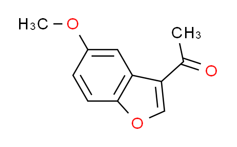 CAS No. 17249-69-3, 1-(5-methoxy-1-benzofuran-3-yl)ethanone