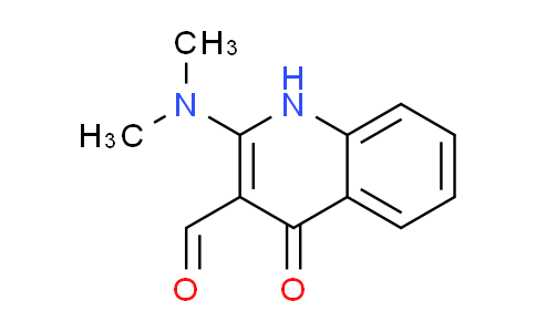 CAS No. 172753-42-3, 2-(dimethylamino)-4-oxo-1,4-dihydroquinoline-3-carbaldehyde