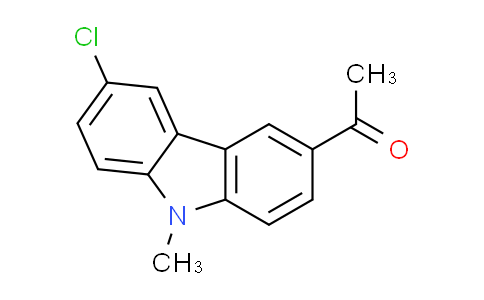 CAS No. 33107-73-2, 1-(6-chloro-9-methyl-9H-carbazol-3-yl)ethanone